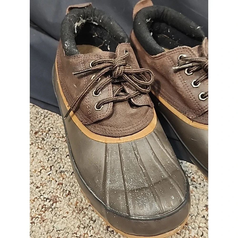 G.H. Bass & Co. Mens Boots Watervale Sand Size 10